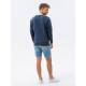 Likos dark blue jumper B1153 - Mens Sweaters| Sweaters online Likos dark blue jumper B1153 Premium