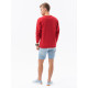 Raudonos spalvos džemperis Likos B1153 Premium