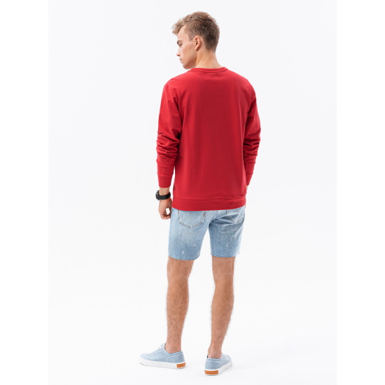 Red jumper Likos B1153 - Mens Sweaters| Sweaters online Red jumper Likos B1153 Premium