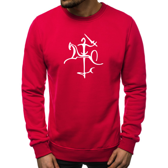 Bordeaux mens jumper with Vytis style 2001-10