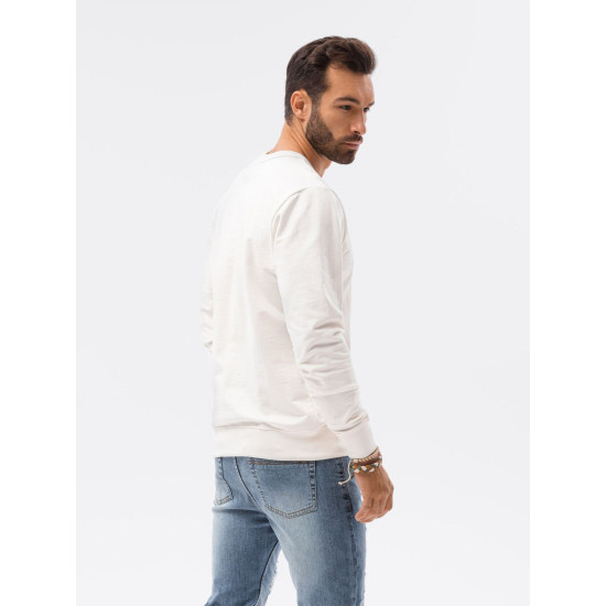 Baltos spalvos džemperis Lama B1153 Premium