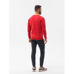 Raudonos spalvos džemperis No ProbLlama