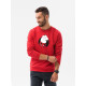 Red sweater Lama B1153 - Mens Sweaters| Sweaters online Red sweater Lama B1153 Premium