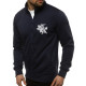 Dark blue mens sweater Silon with a vytis JS/2002 - Mens Sweaters| Sweaters online Dark blue mens sweater Silon with a vytis JS/2002