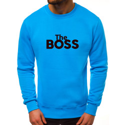 Akcija Šviesiai mėlynos spalvos džemperis The boss