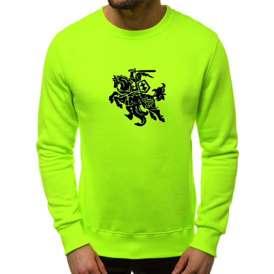 Green sweater Vytis 2001-10 - Mens Sweaters| Sweaters online Green sweater Vytis 2001-10