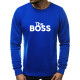 Mėlynos spalvos džemperis The boss