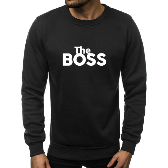 Juodos spalvos džemperis The boss 2001-10
