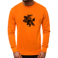 Oranžinės spalvos džemperis "Vytis"