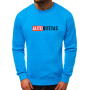 Light blue men's sweatshirt Autoritetas