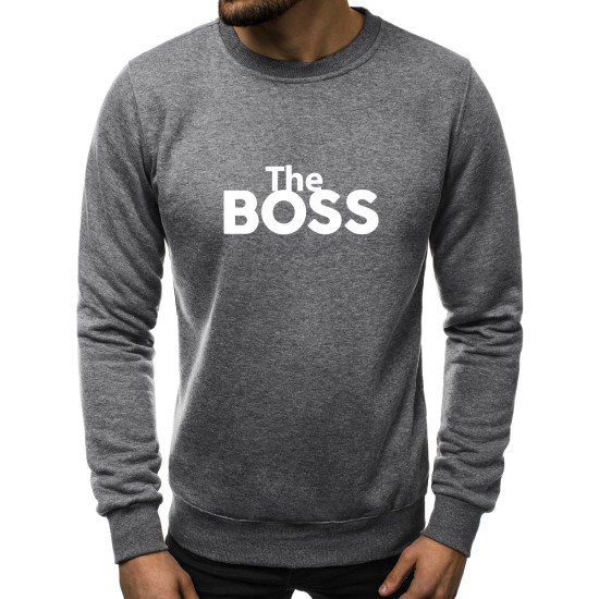 Tamsiai pilkos spalvos džemperis The boss 2001-10