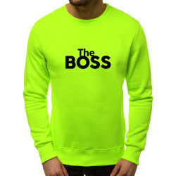 Žalios spalvos džemperis The boss