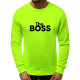 Žalios spalvos džemperis The boss