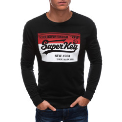 Vyriškas džemperis juodas Key