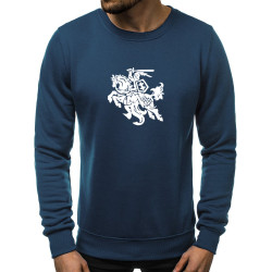 Akcija: Tamsiai mėlynos spalvos džemperis "Vytis"