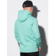 Mint colored jumper with a hood Lama B1154 - Mens Sweaters| Sweaters online Mint colored jumper with a hood Lama B1154 Premium