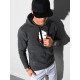 Dark gray hooded sweatshirt Lama B1154 - Mens Sweaters| Sweaters online Dark gray hooded sweatshirt Lama B1154 Premium
