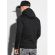 Black hooded sweatshirt Lama B1154 - Mens Sweaters| Sweaters online Black hooded sweatshirt Lama B1154 Premium