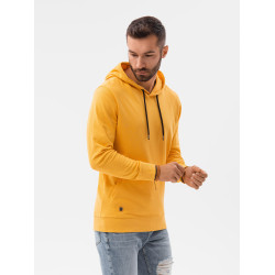 Dzeltens džemperis ar kapuci Leko
