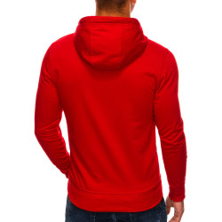 Raudonos spalvos džemperis Sim