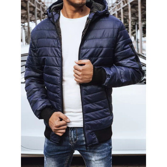 Men s spring-autumn jacket in dark blue color Nosal Pirktukas™