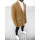 Elegantiškas rudas vyriškas paltas Sugal JB/1047Z-cx0359A
