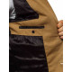 Akcija Elegantiškas rudas vyriškas paltas Sugal JB/1047Z