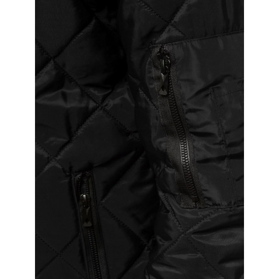 Mens black jacket Morel JS/MY01 -TX2215 - Mens Jackets and Coats Mens black jacket Morel JS/MY01 -TX2215
