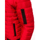 Mens quilted red jacket Minti JS/MY02Z - Mens Jackets and Coats Mens quilted red jacket Minti JS/MY02Z