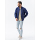Vyriška tamsiai mėlyna striukė Cory C439 - Mens Jackets and Coats Vyriška tamsiai mėlyna striukė Cory C439