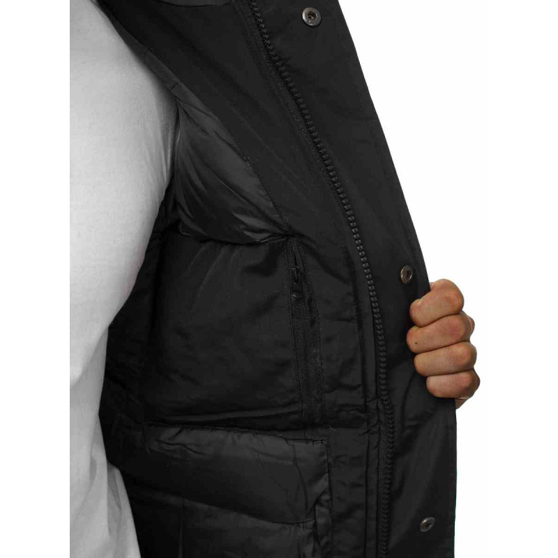 Myynti Bomber talvitakki miehille Lemor musta JS/201901