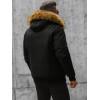 Myynti Bomber talvitakki miehille Lemor musta JS/201901