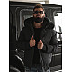 Men's black winter jacket Vitor