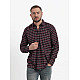 Men's navy blue-checked shirt Marino Shirts