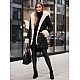 Black women's jacket Moly JS/M763/392Z