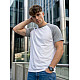 Men's white/grey T-shirt Dilan T-shirt