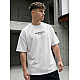 Męski biały t-shirt oversize Fantastic Koszulka z napisami