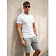 Men's Gray Casual Shorts Star
