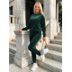 Dark green velour set by Monar