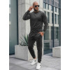 Dark gray velour set by Bill