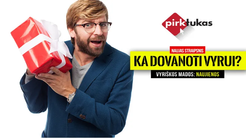 Ką padovanoti vyrui?