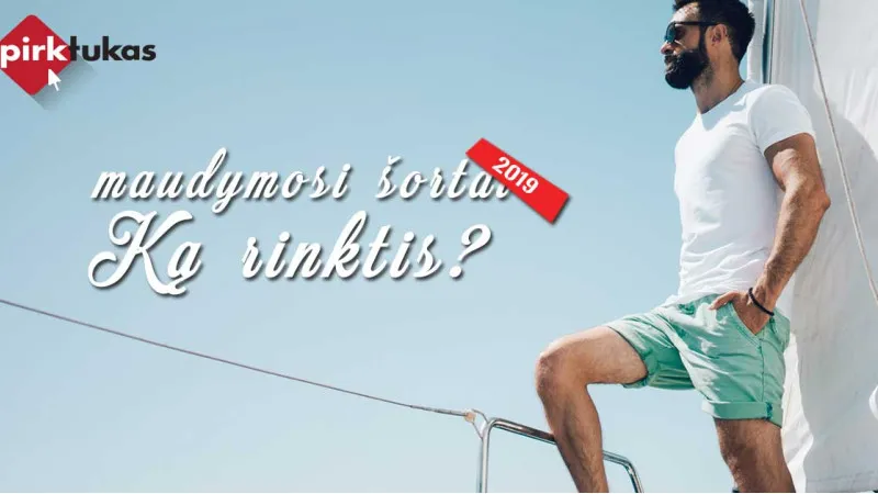Vyriški maudymosi šortai. Kokius rinktis?