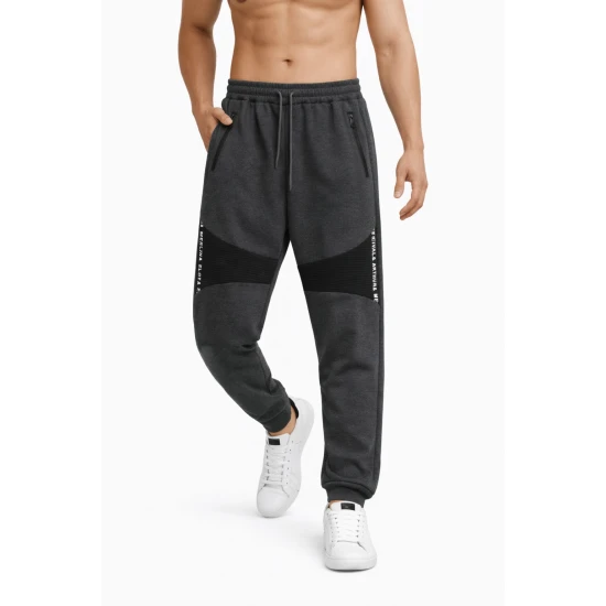 Vyriškos tamsiai pilkos kelnės Arton