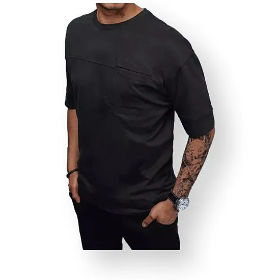 Sale Men's black T-shirt Solo RX4630z