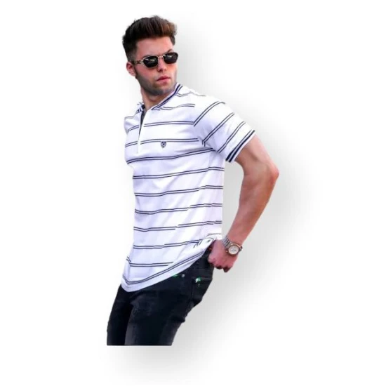 Balti vyriški marškinėliai Anomi PK5874 Premium