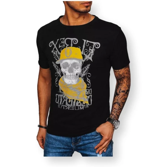 Juodi marškinėliai Kiral RX5091