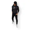 Juodas sportinis komplektas Silent AX0677