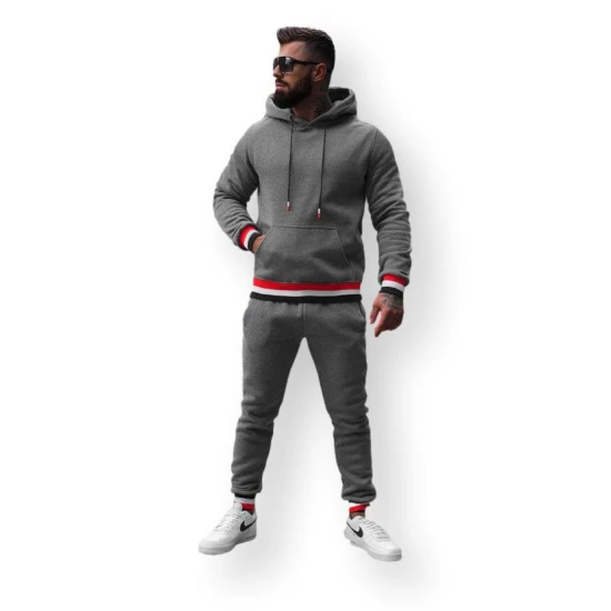 Tamsiai pilkas sportinis kostiumas Mover Sportiniai kostiumai