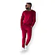 Sale Mens burgundy leisure suit Kafil O/12130Z