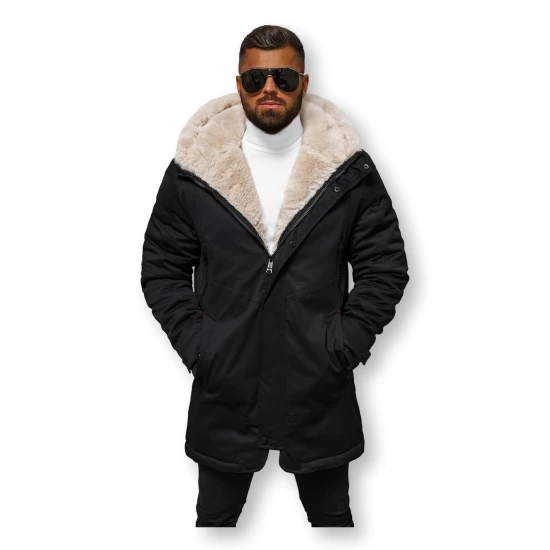 VYRIŠKA JUODA ŽIEMINĖ STRIUKĖ Onee JS/22M319/392